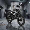 Black HappyRun G100 Pro Dual battery Electric Cargo Bikes. Off-road, all terrain E-bikes with 72V 6000W motor system, fat-tire cruisers to sleek urban commuters. NFC unlock and LED Display, Hydraulic disc drakes, Full Suspension. HappyRun G100 e-bike is similar to Freego Flash F3 Pro Max Dual Motor 750W eBike 55Ah Battery 34 MPH, Voltvogue BK-20 Adult Electric Bike, Segway Xyber Electric Bike, Freego Flash F3 Pro Max Electric Bike, Cheetah MT-380 Dual-Motor Electric Motorbike.